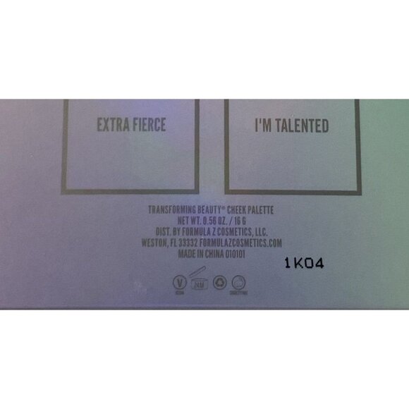Formula Z Transforming Beauty Cheek Palette Highlighters Blushes Glow NEW - Picture 7 of 7